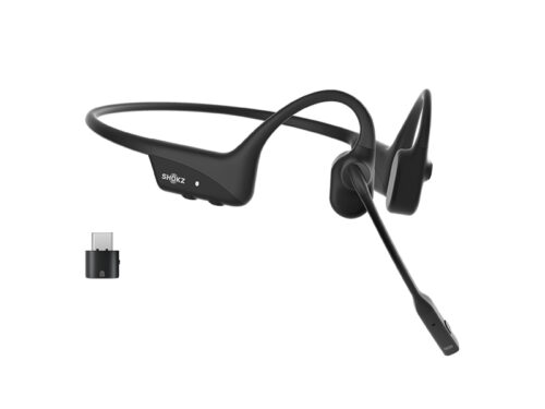 Shokz-OpenComm2-UC-USB-C,-BLUETOOTH-Headset-and-Dongle-SH-100-UC-C