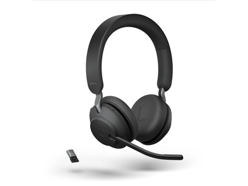 Jabra-Evolve2-65-UC-Black-Stereo-Angled-with-USB-A-Dongle-LB