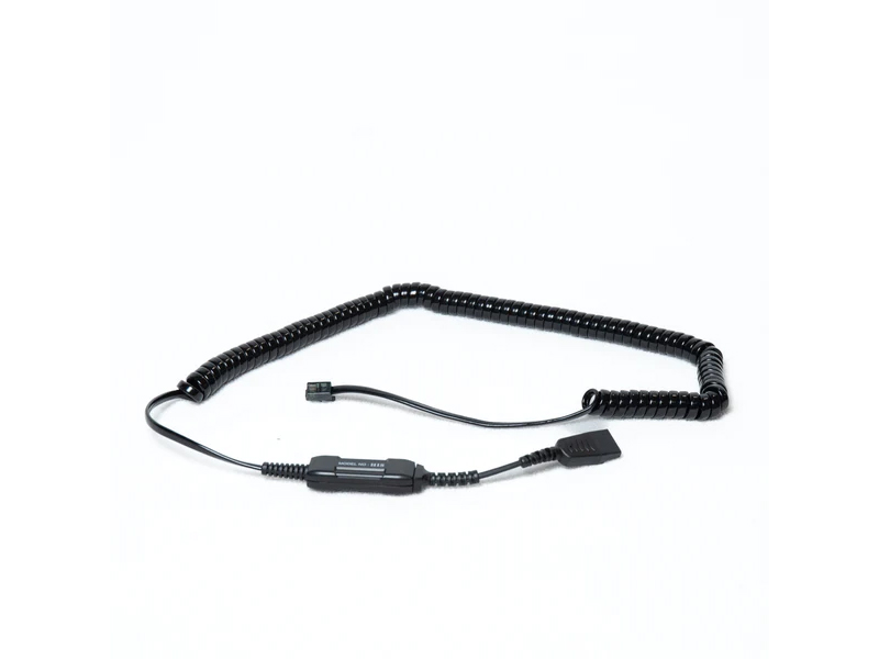 Starkey-S135-HIS-Amp-Cord-with-Flat-QD-to-RJ9-for-Starkey-Headsets